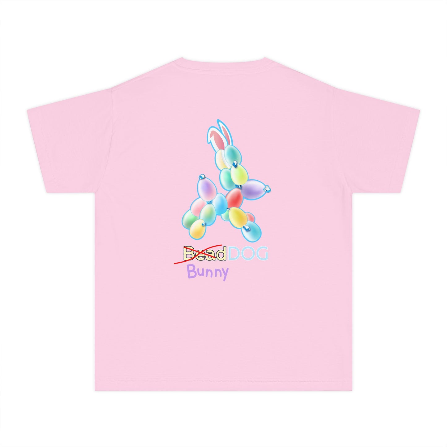 Easter Kid Tee — "Bead Dog" Cute Holiday Graphic