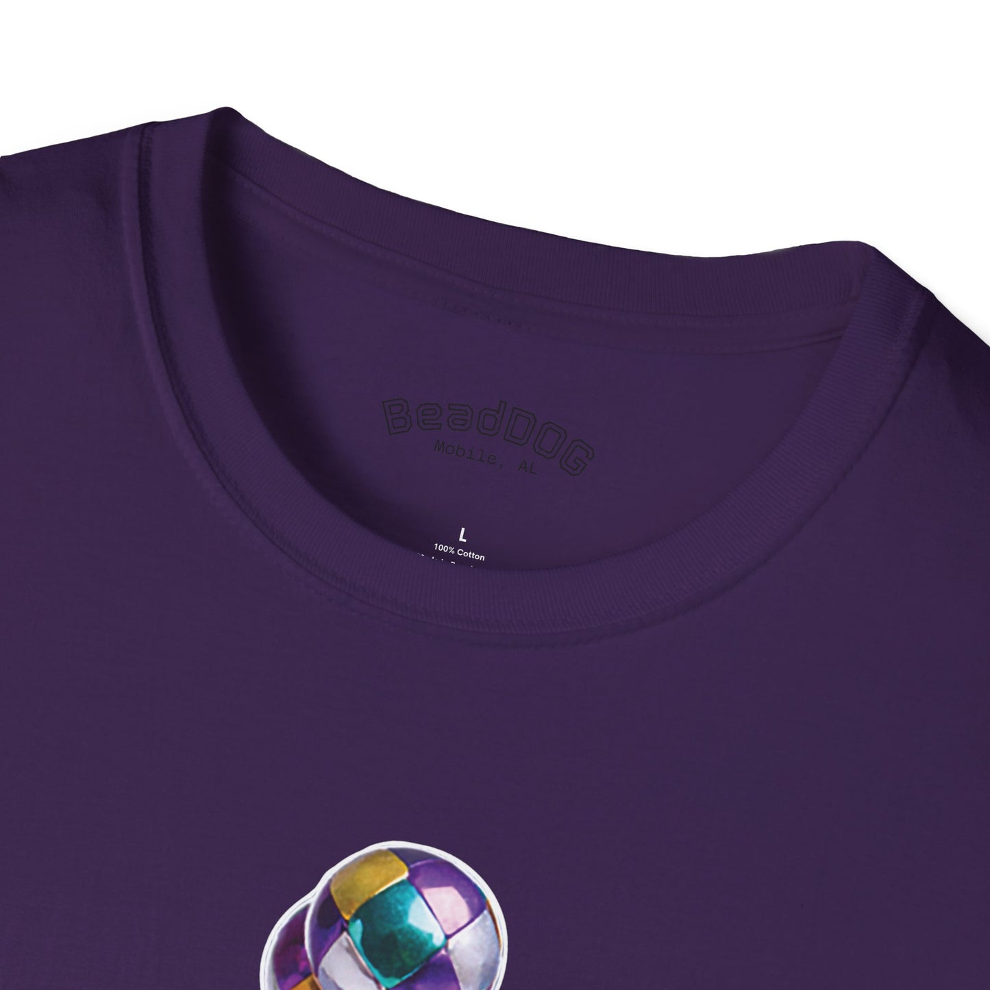 Bead Dog Graphic T-Shirt — Colorful BeadDog Art Tee