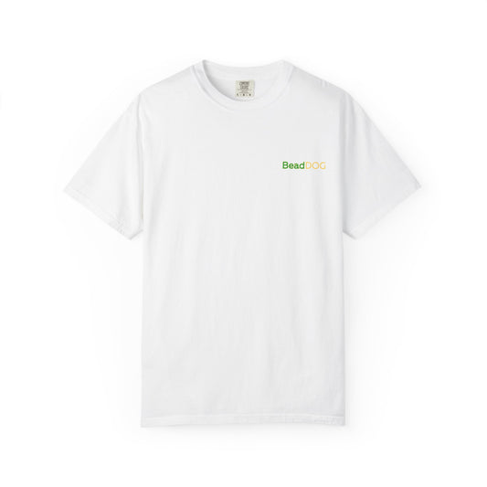 St. Patrick's Day Pot of Gold T-Shirt — Funny Bead Dog Rainbow Tee