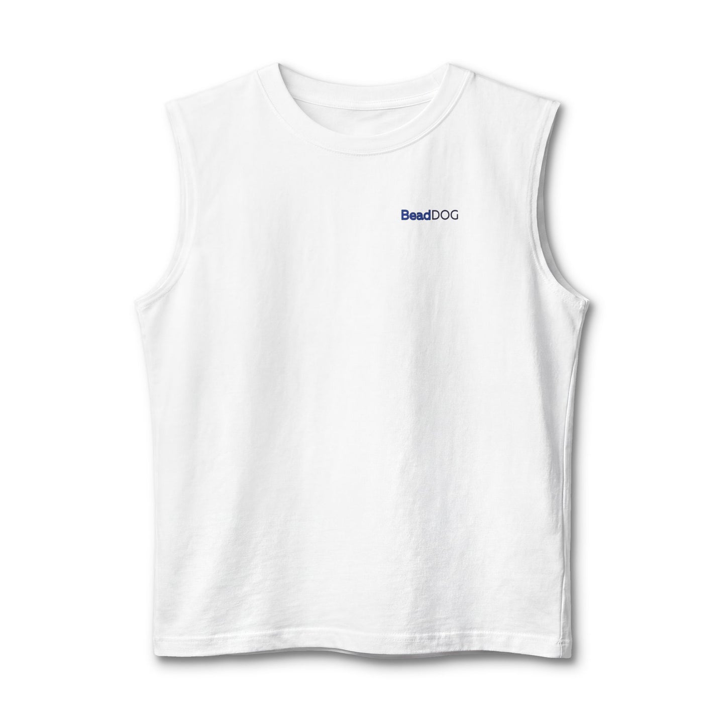 Funny Bead Dog Summer Boat Party Muscle Tank
