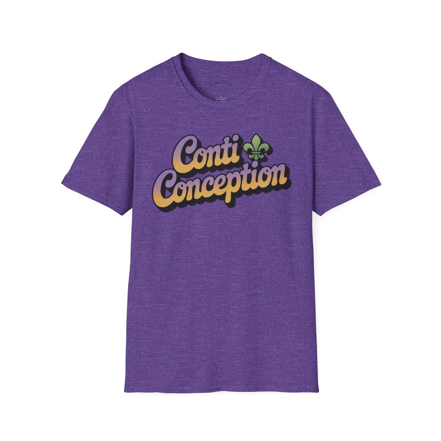 Conti & Conception graphic tee -- Party Corner