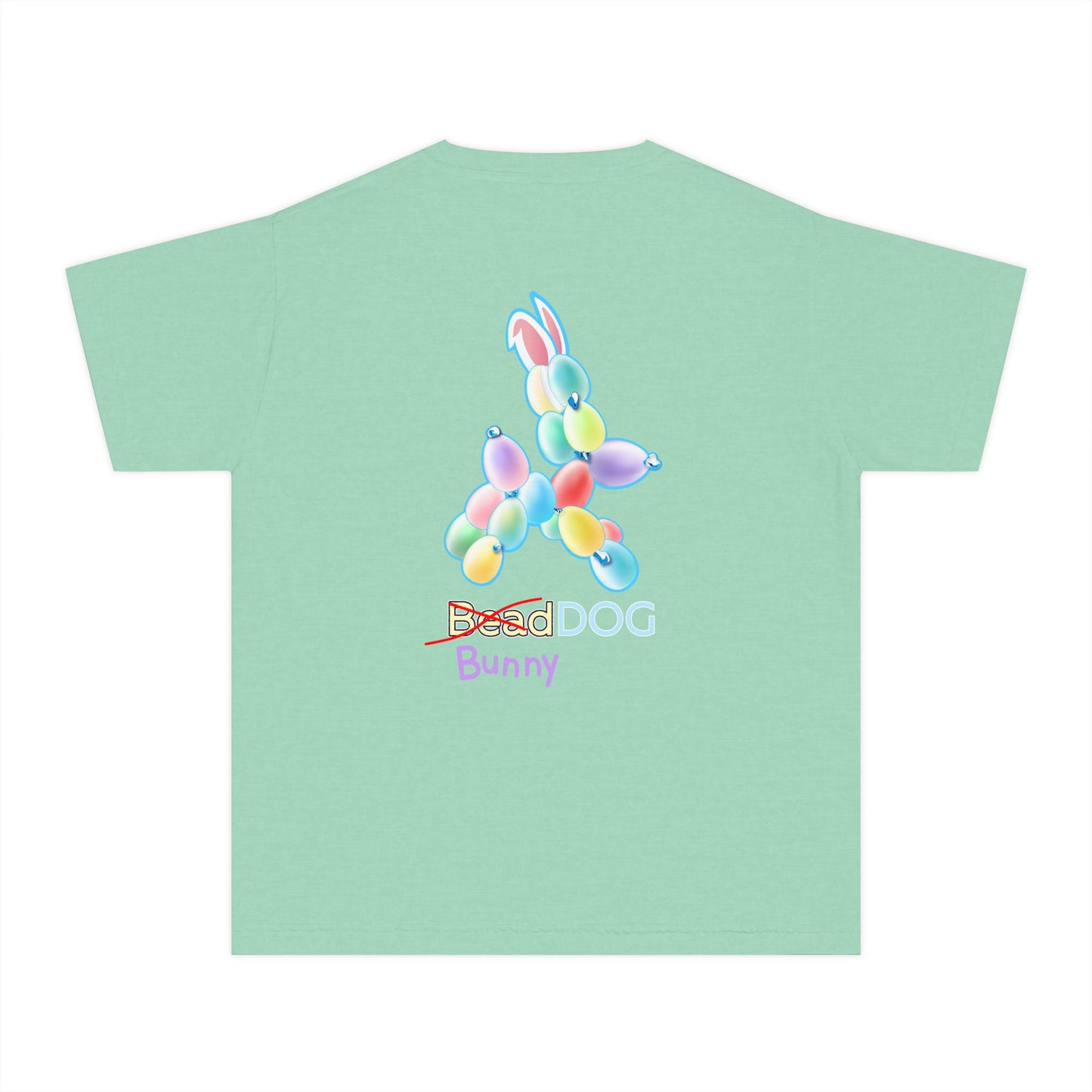 Easter Kid Tee — "Bead Dog" Cute Holiday Graphic