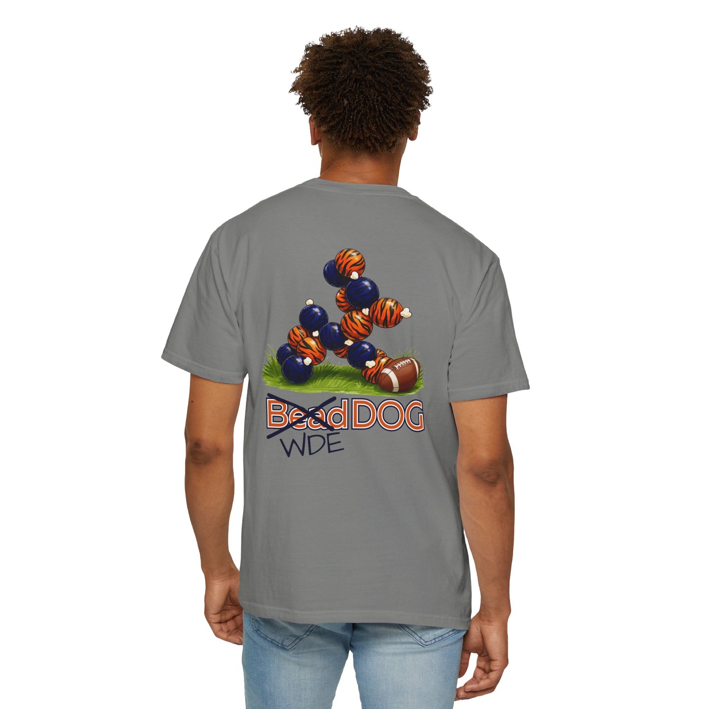 War Damn Eagle Auburn Football Bead Dog T-Shirt