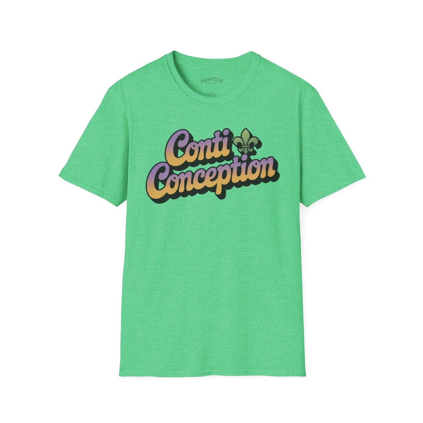 Conti & Conception graphic tee -- Party Corner