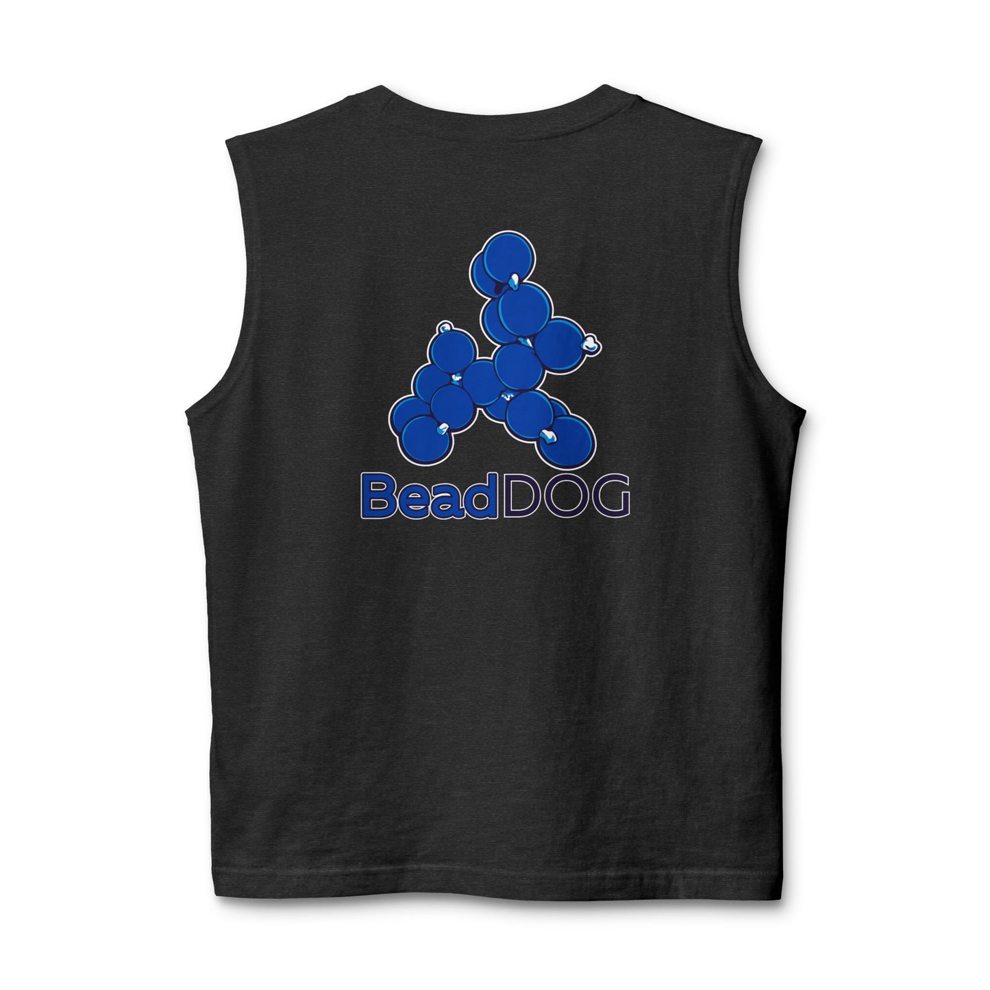 Funny Bead Dog Summer Boat Party Muscle Tank