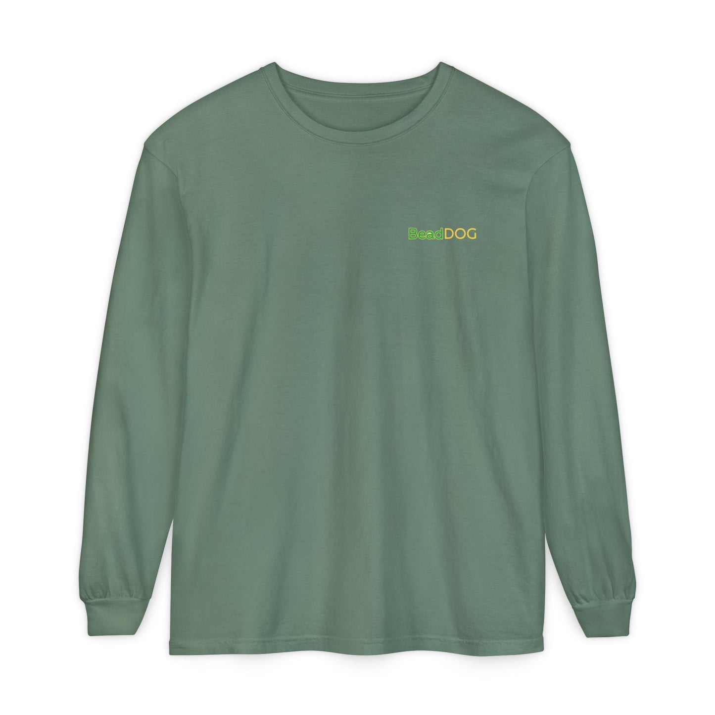 Bead Dog St. Patrick’s Long Sleeve Tee — Pot of Gold Graphic