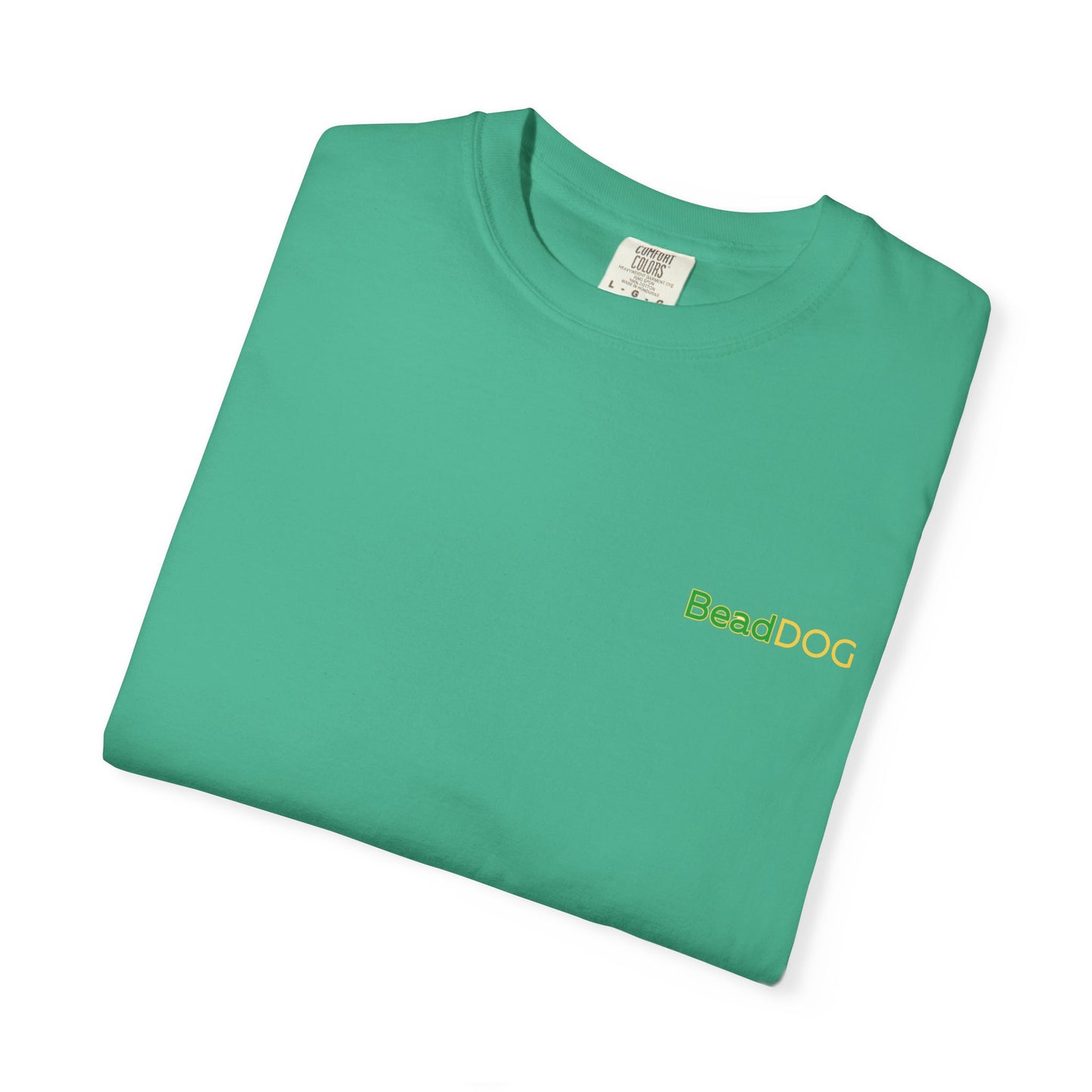St. Patrick's Day Pot of Gold T-Shirt — Funny Bead Dog Rainbow Tee