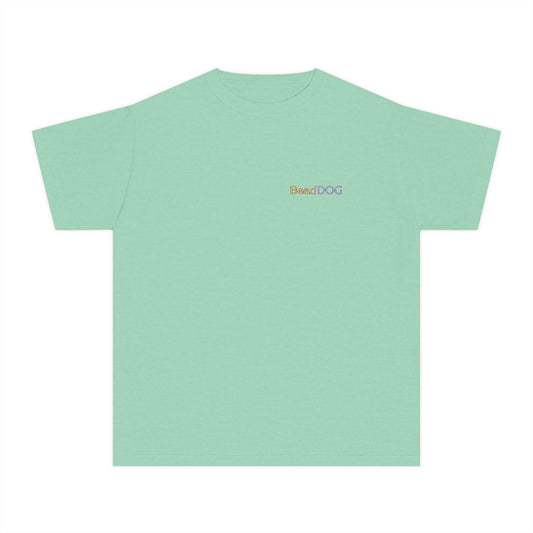 Easter Kid Tee — "Bead Dog" Cute Holiday Graphic