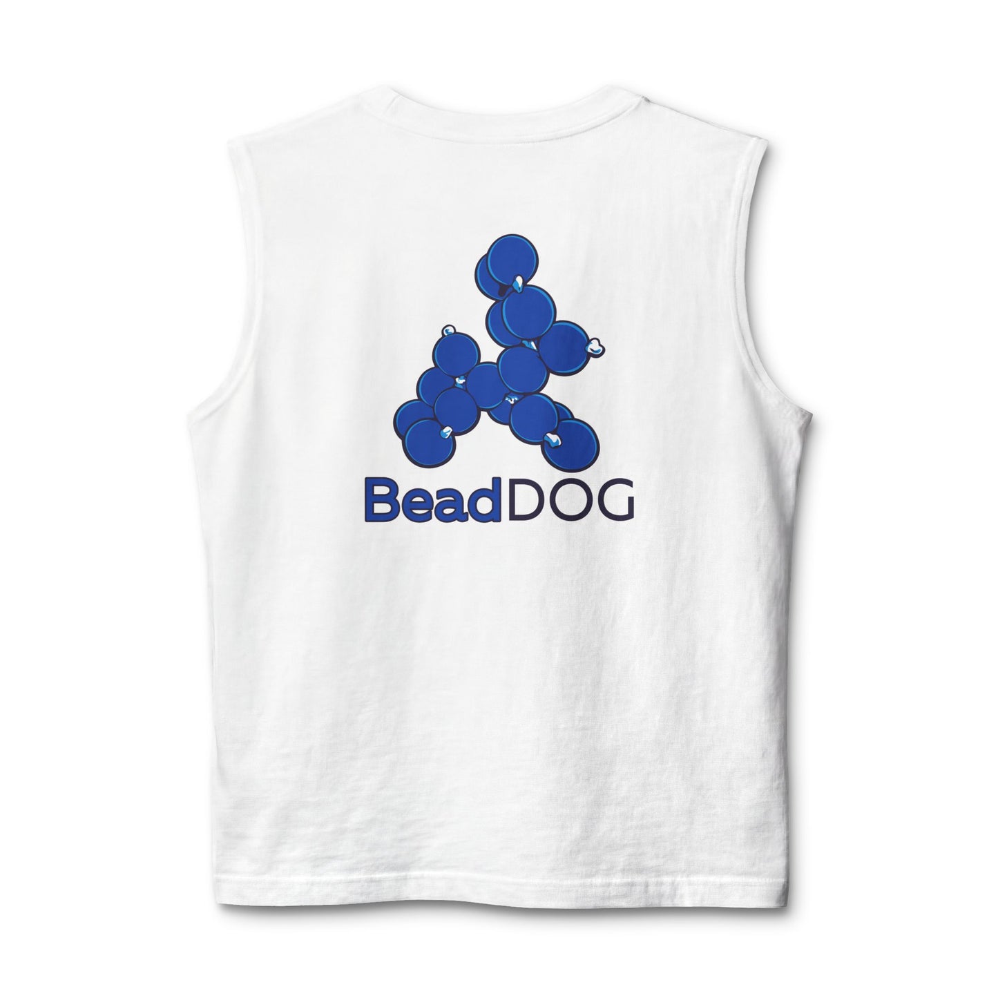 Funny Bead Dog Summer Boat Party Muscle Tank