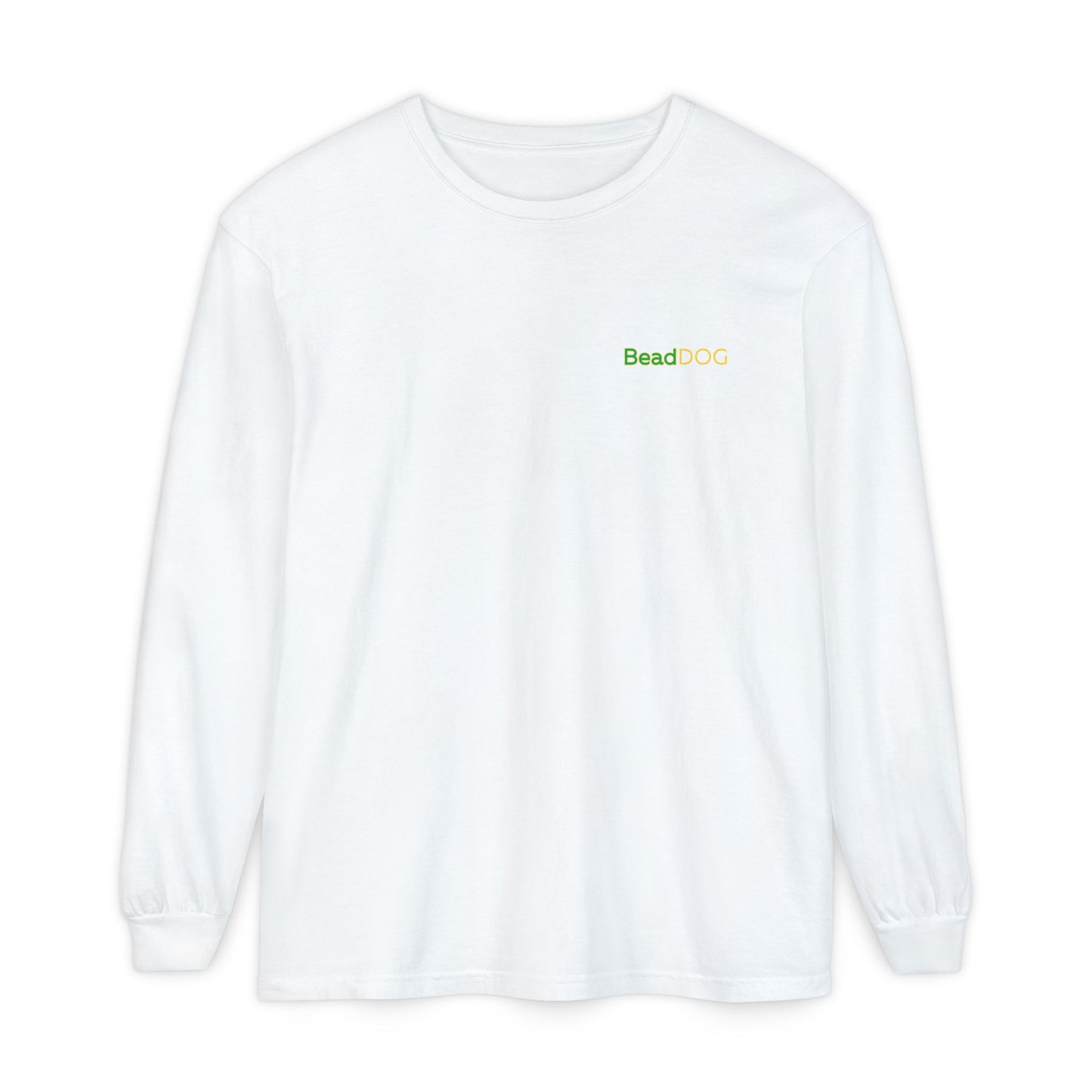 Bead Dog St. Patrick’s Long Sleeve Tee — Pot of Gold Graphic