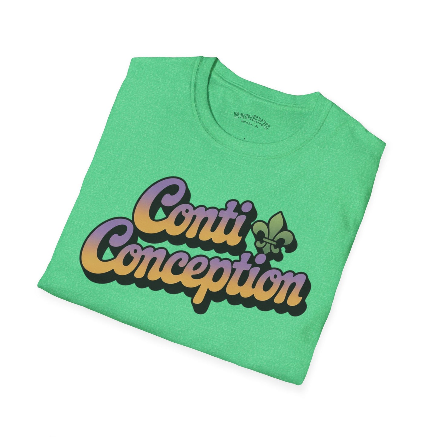 Conti & Conception graphic tee -- Party Corner