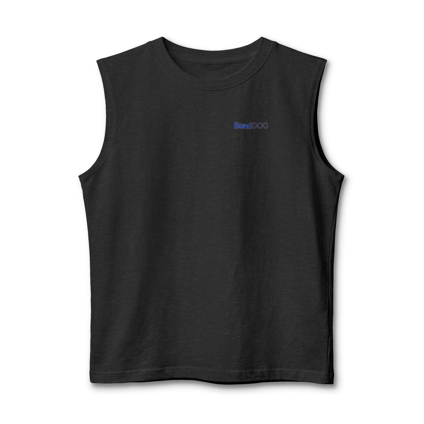Funny Bead Dog Summer Boat Party Muscle Tank
