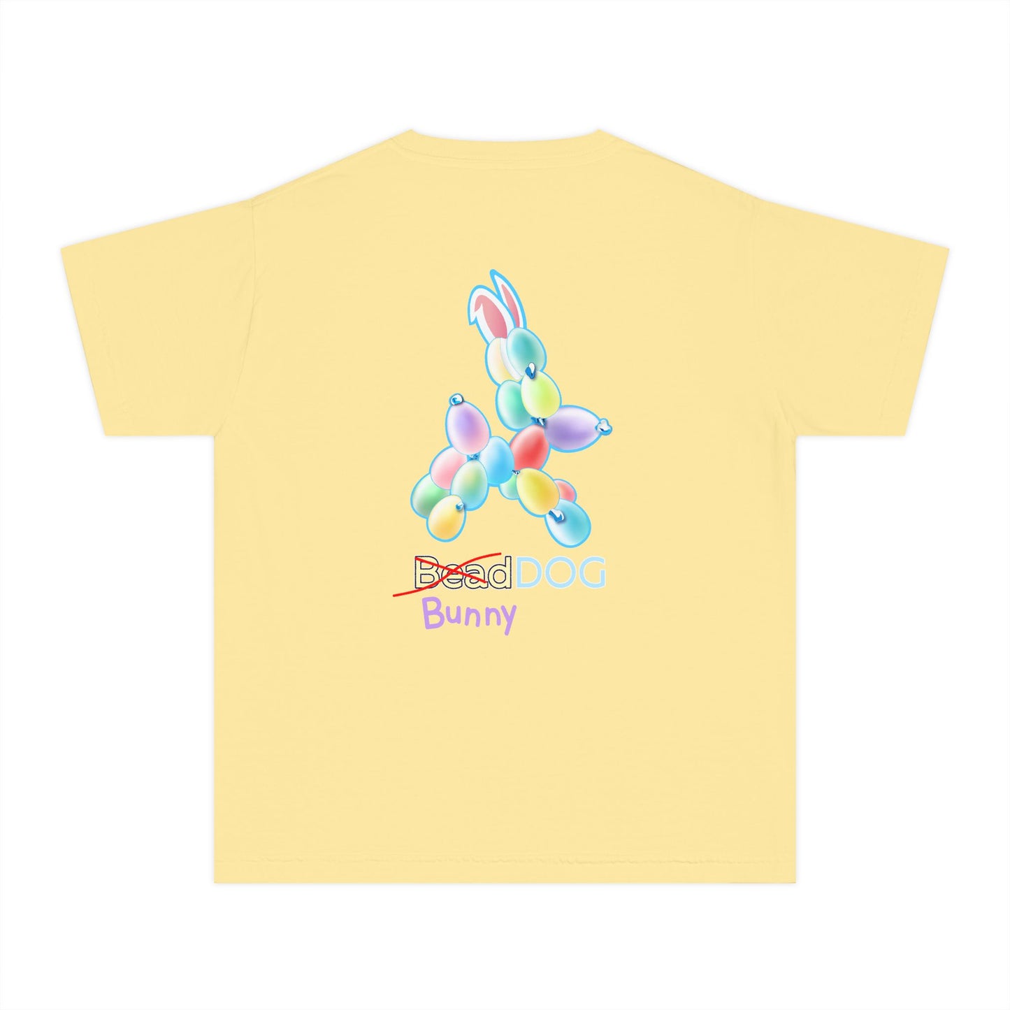 Easter Kid Tee — "Bead Dog" Cute Holiday Graphic
