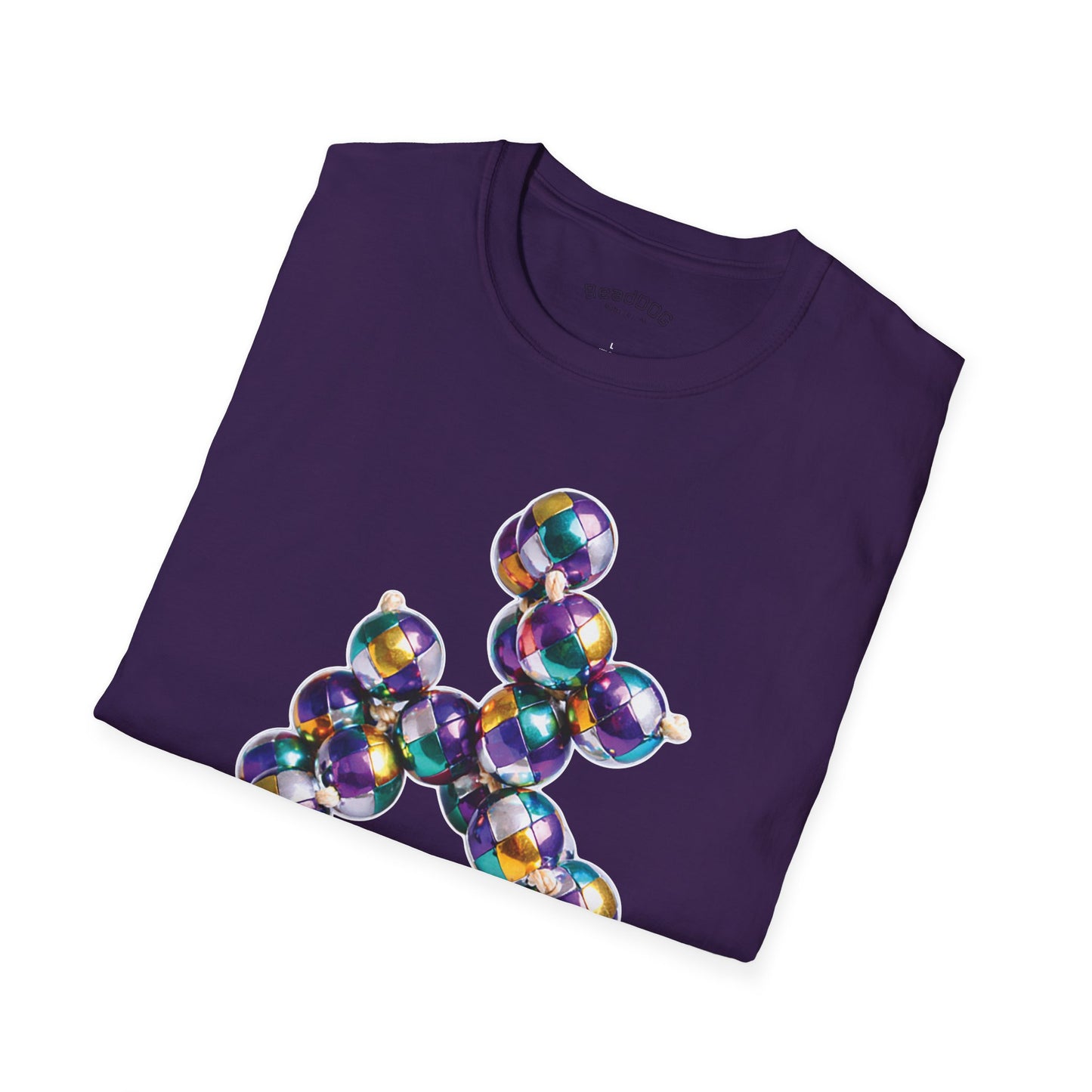 Bead Dog Graphic T-Shirt — Colorful BeadDog Art Tee